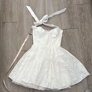 NWOT House of CB white dress